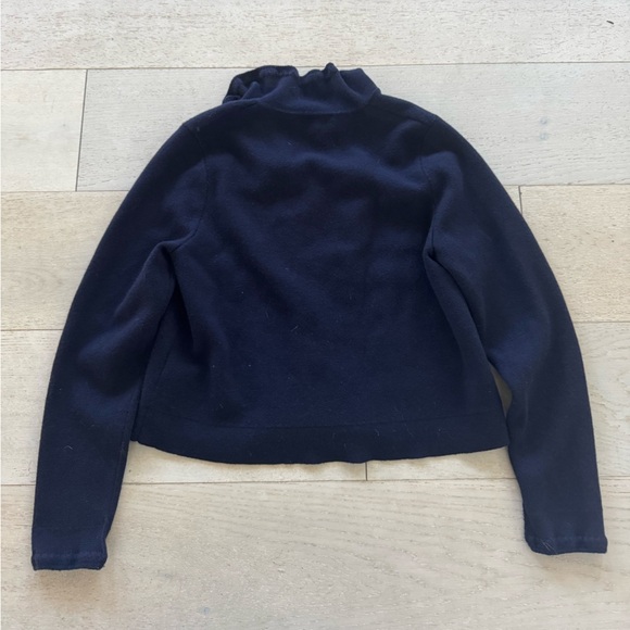 Sezane  Betty cardigan sweater  navy M - Picture 4 of 7